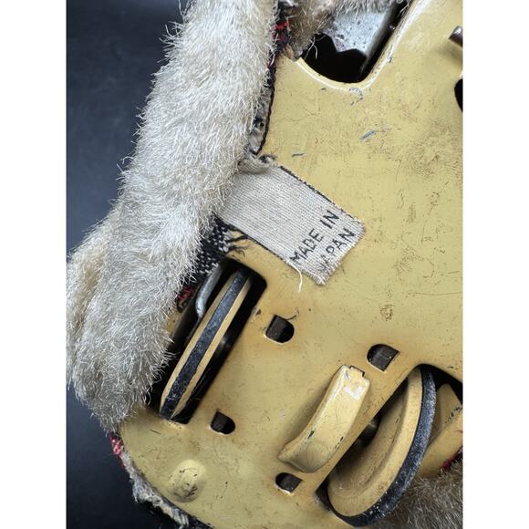 Vtg Yonezawa 1950s Japan Battery Operated Walking Dog Toy Light Up Eyes!Works! - Picture 5 of 9